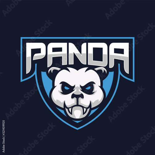 Panda logo template, Panda logo E Sport.