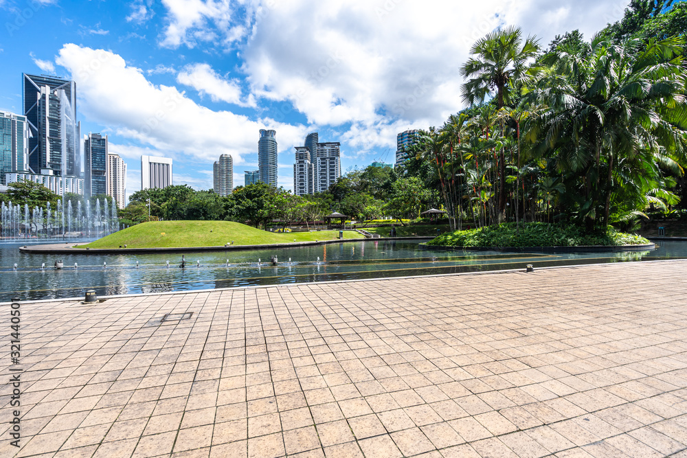 Fototapeta premium city skyline