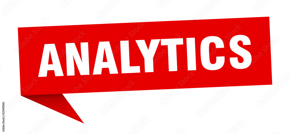 analytics speech bubble. analytics ribbon sign. analytics banner analytics speech bubble. analytics ribbon sign. analytics banner