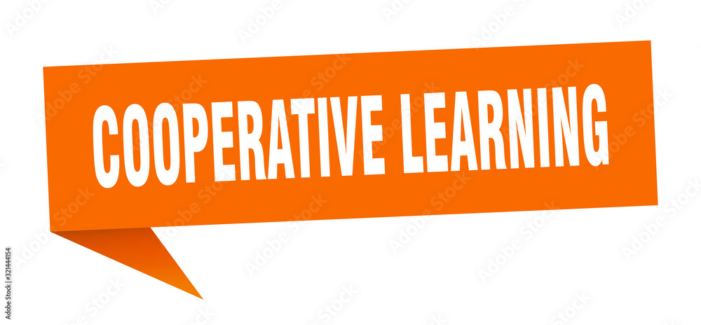 cooperative learning speech bubble. cooperative learning ribbon sign. cooperative learning banner cooperative learning speech bubble. cooperative learning ribbon sign. cooperative learning banner