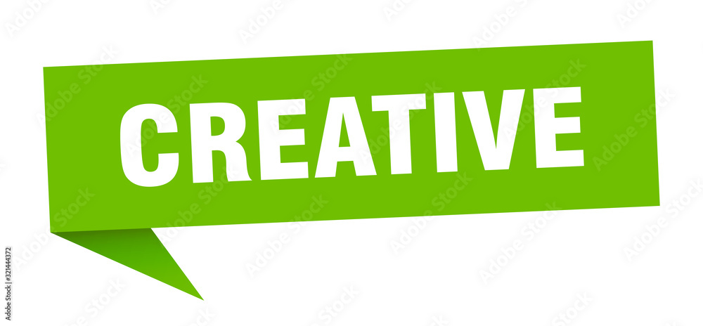creative speech bubble. creative ribbon sign. creative banner creative speech bubble. creative ribbon sign. creative banner