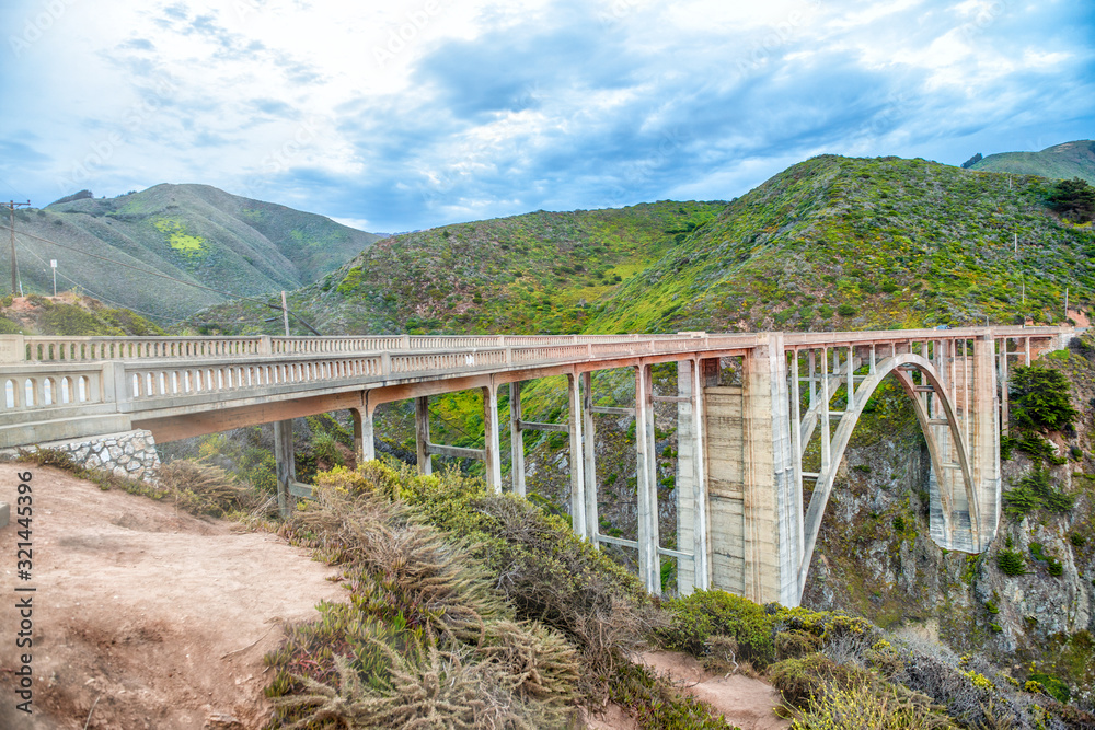 Bixby Bridge in Big Sur, California Bixby Bridge in Big Sur, California