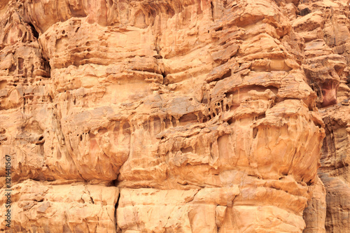 Rocks in Wadi Rum desert, Jordan