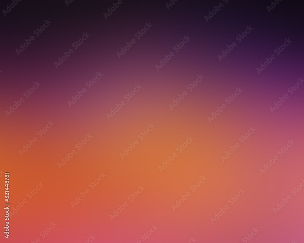 gradient background of deep orange, purple and pink color