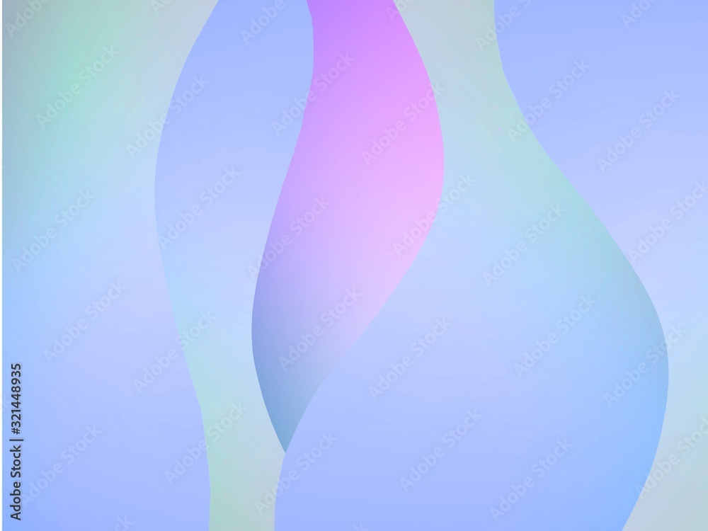 gradient of colorful range of purple and blue in curves and layer gradient of colorful range of purple and blue in curves and layer
