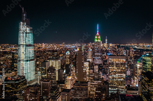 Wallpaper Mural Luces nocturnas. New York. Torontodigital.ca