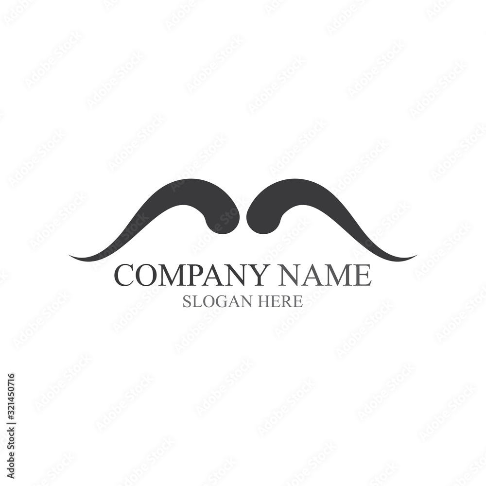Devil horn Vector icon design illustration Template Devil horn Vector icon design illustration Template