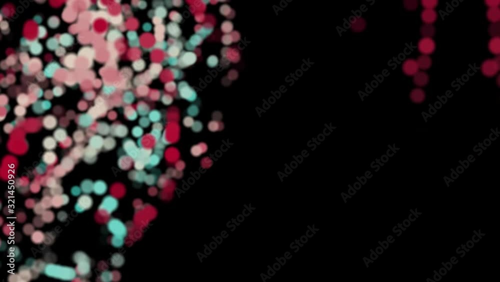 Abstract color video background Abstract color video background