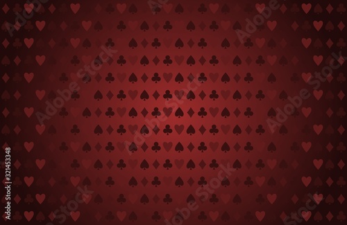 Vector poker background