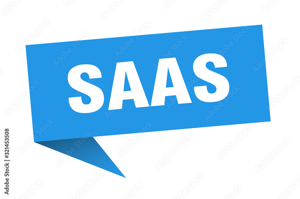 saas speech bubble. saas ribbon sign. saas banner saas speech bubble. saas ribbon sign. saas banner