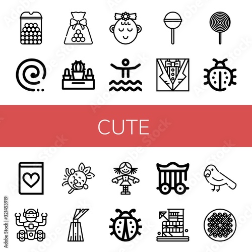 cute icon set