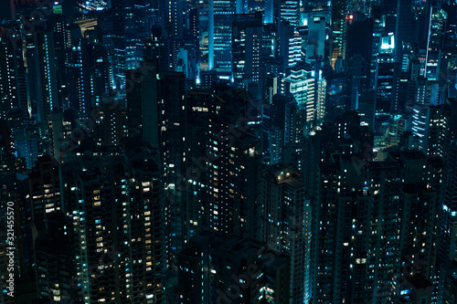 Photography Hong Kong, city view from the peak