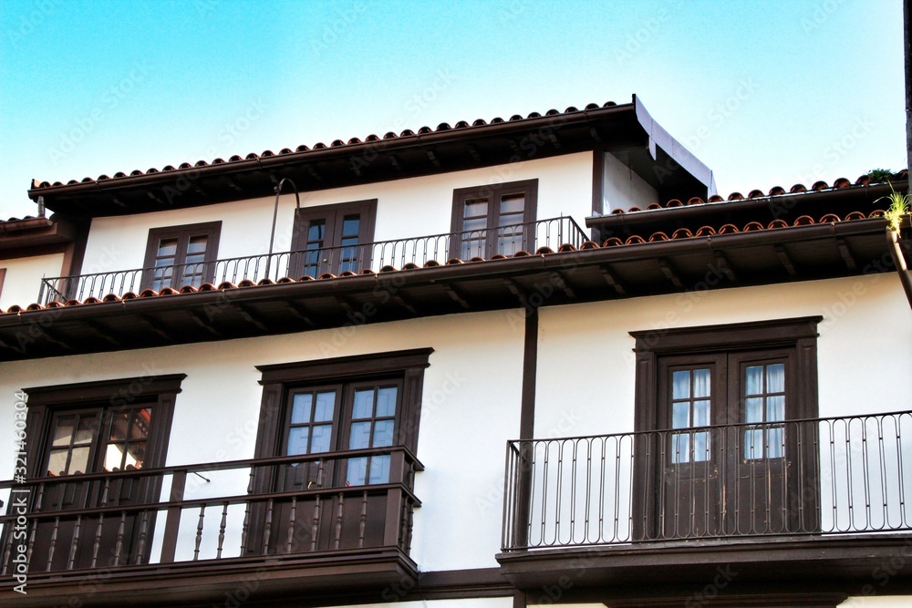 Streets, squares and facades of the portuguese medieval village of Guimaraes Streets, squares and facades of the portuguese medieval village of Guimaraes