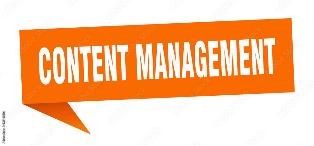 content management speech bubble. content management ribbon sign. content management banner content management speech bubble. content management ribbon sign. content management banner
