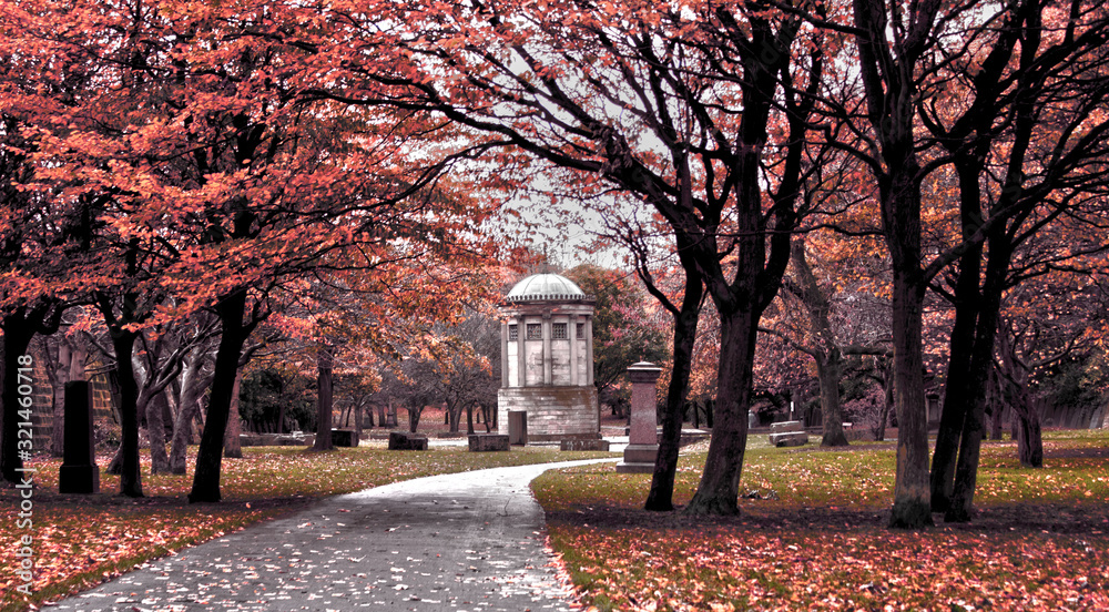 Naklejka premium Otoño en Liverpool