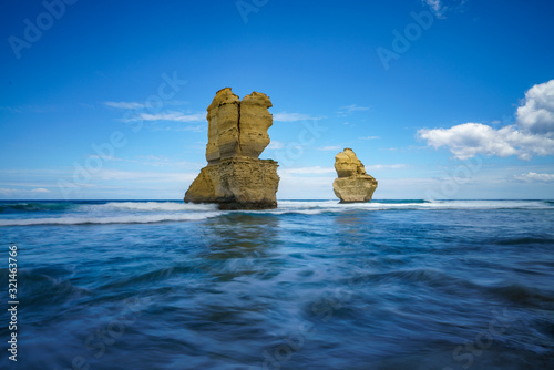 gibson steps, twelve apostles, great ocean road in victoria, australia