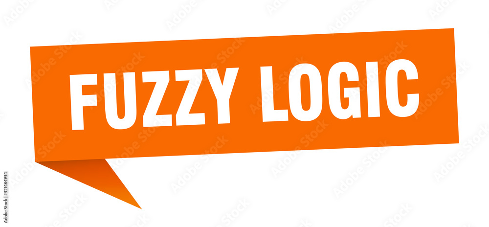 fuzzy logic speech bubble. fuzzy logic ribbon sign. fuzzy logic banner fuzzy logic speech bubble. fuzzy logic ribbon sign. fuzzy logic banner