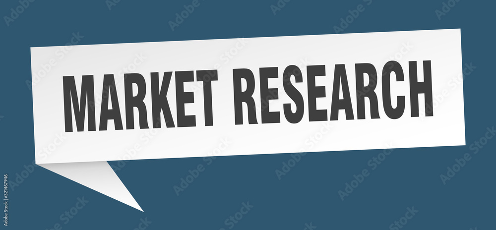 market research speech bubble. market research ribbon sign. market research banner