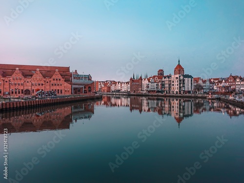 panorama of Gdansk
