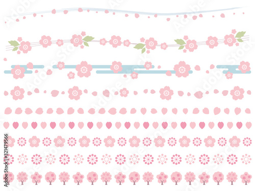 ライン＿桜＿セット