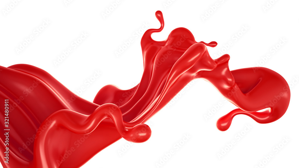Splash fluid. 3d illustration, 3d rendering. Splash fluid. 3d illustration, 3d rendering.