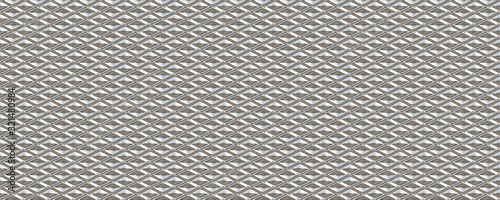 3d material white diamond seamless pattern glass background