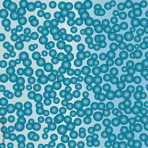 abstract background with bubbles