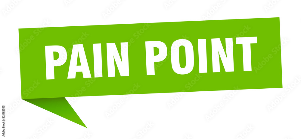 pain point speech bubble. pain point ribbon sign. pain point banner pain point speech bubble. pain point ribbon sign. pain point banner