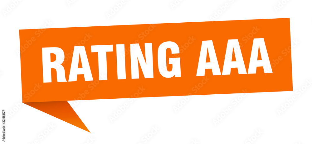 rating aaa speech bubble. rating aaa ribbon sign. rating aaa banner rating aaa speech bubble. rating aaa ribbon sign. rating aaa banner
