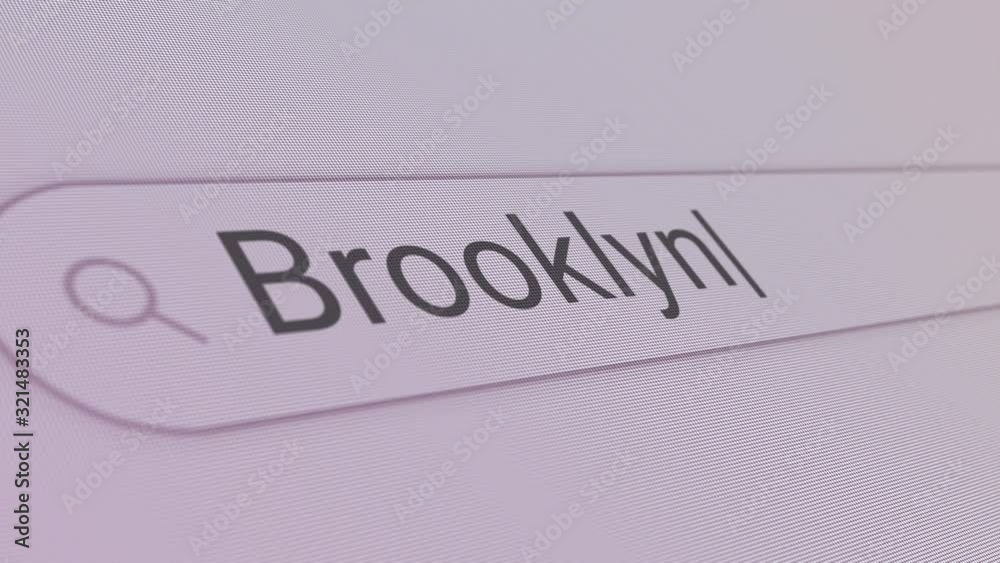 Brooklyn Search Bar Close Up Single Line Typing Text Box Layout Web Database Browser Engine Concept Brooklyn Search Bar Close Up Single Line Typing Text Box Layout Web Database Browser Engine Concept
