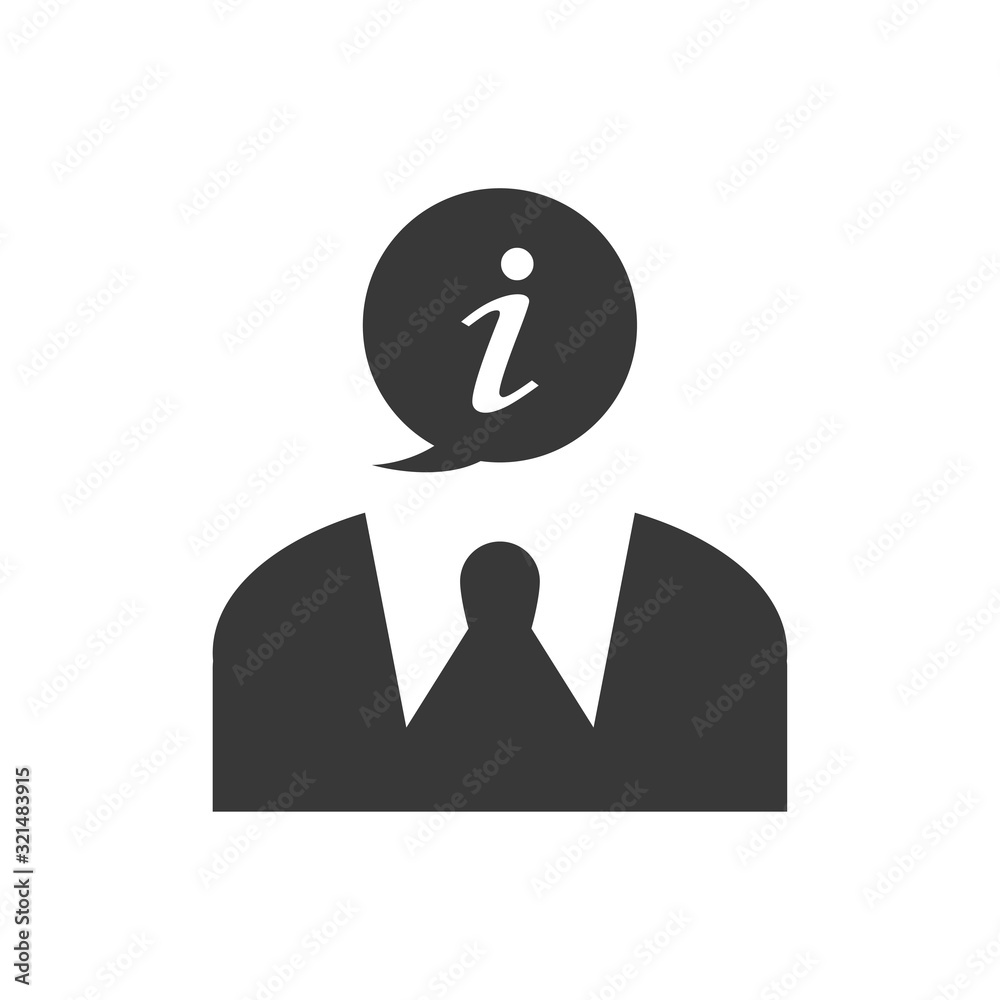 information icon design vector logo template EPS 10 information icon design vector logo template EPS 10