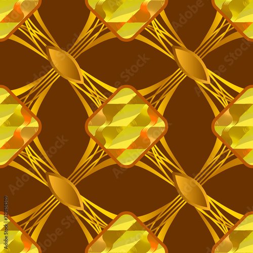   Seamless geometric pattern of lines.