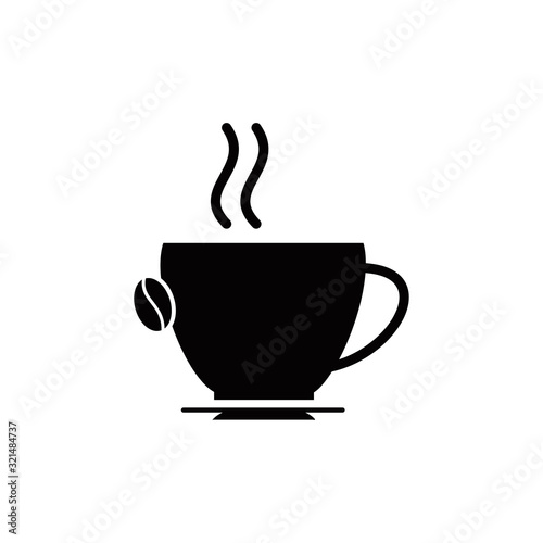 coffee icon vector design logo template EPS 10