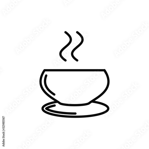 coffee icon vector design logo template EPS 10