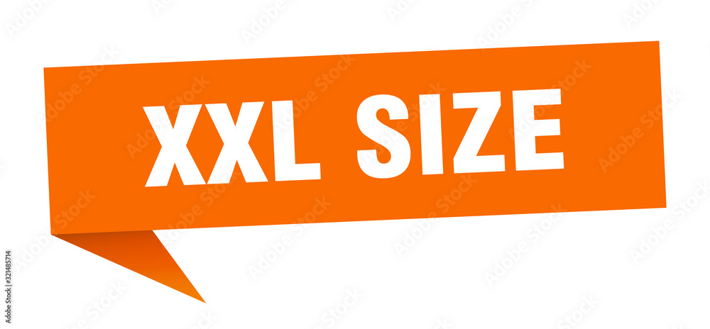 xxl size speech bubble. xxl size ribbon sign. xxl size banner xxl size speech bubble. xxl size ribbon sign. xxl size banner