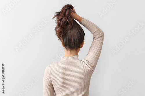 Young woman with beautiful ...