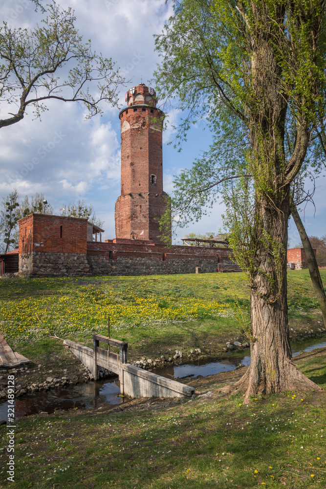 Castle in Brodnica, Kujawsko-Pomorskie, Poland