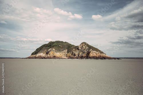Tombelaine baie du Mont Saint Michel