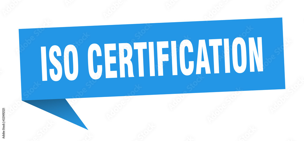 iso certification speech bubble. iso certification ribbon sign. iso certification banner iso certification speech bubble. iso certification ribbon sign. iso certification banner