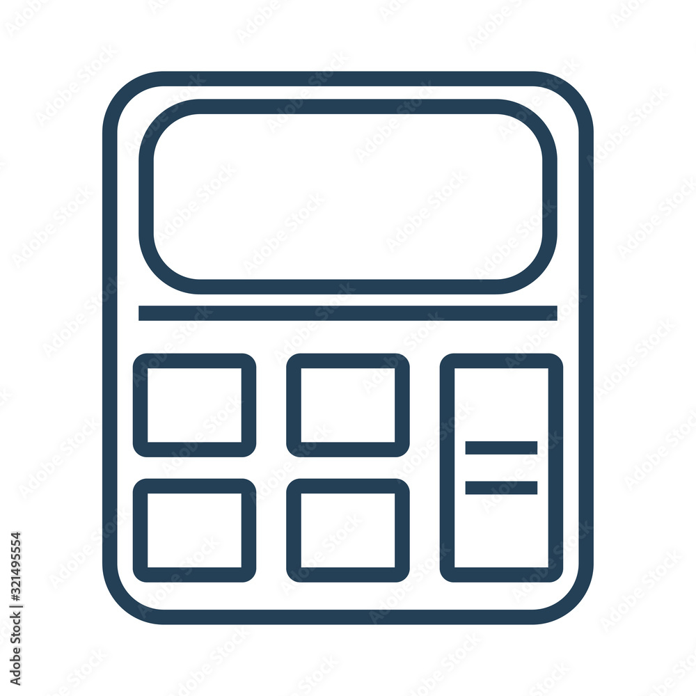 calculator icon design vector logo template EPS 10 calculator icon design vector logo template EPS 10