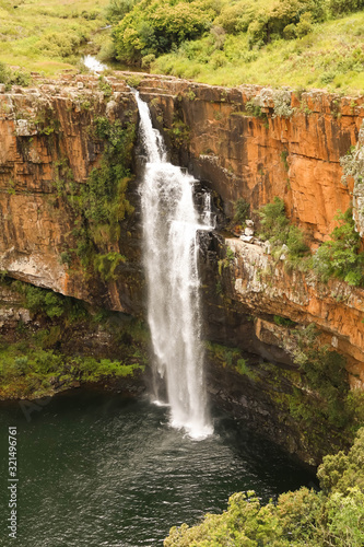 Waterfall in Isimangaliso Wetland Park 