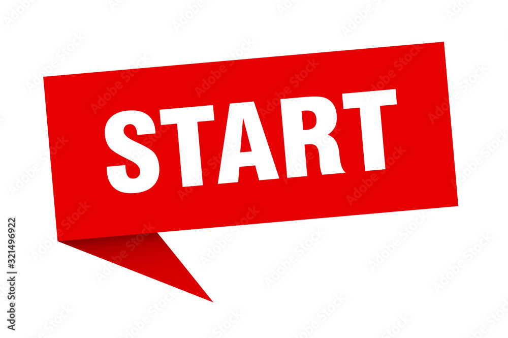 start speech bubble. start ribbon sign. start banner start speech bubble. start ribbon sign. start banner