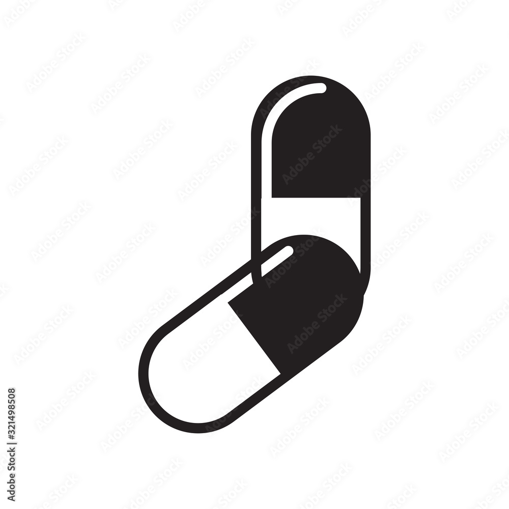 capsule icon vector design logo template EPS 10 capsule icon vector design logo template EPS 10