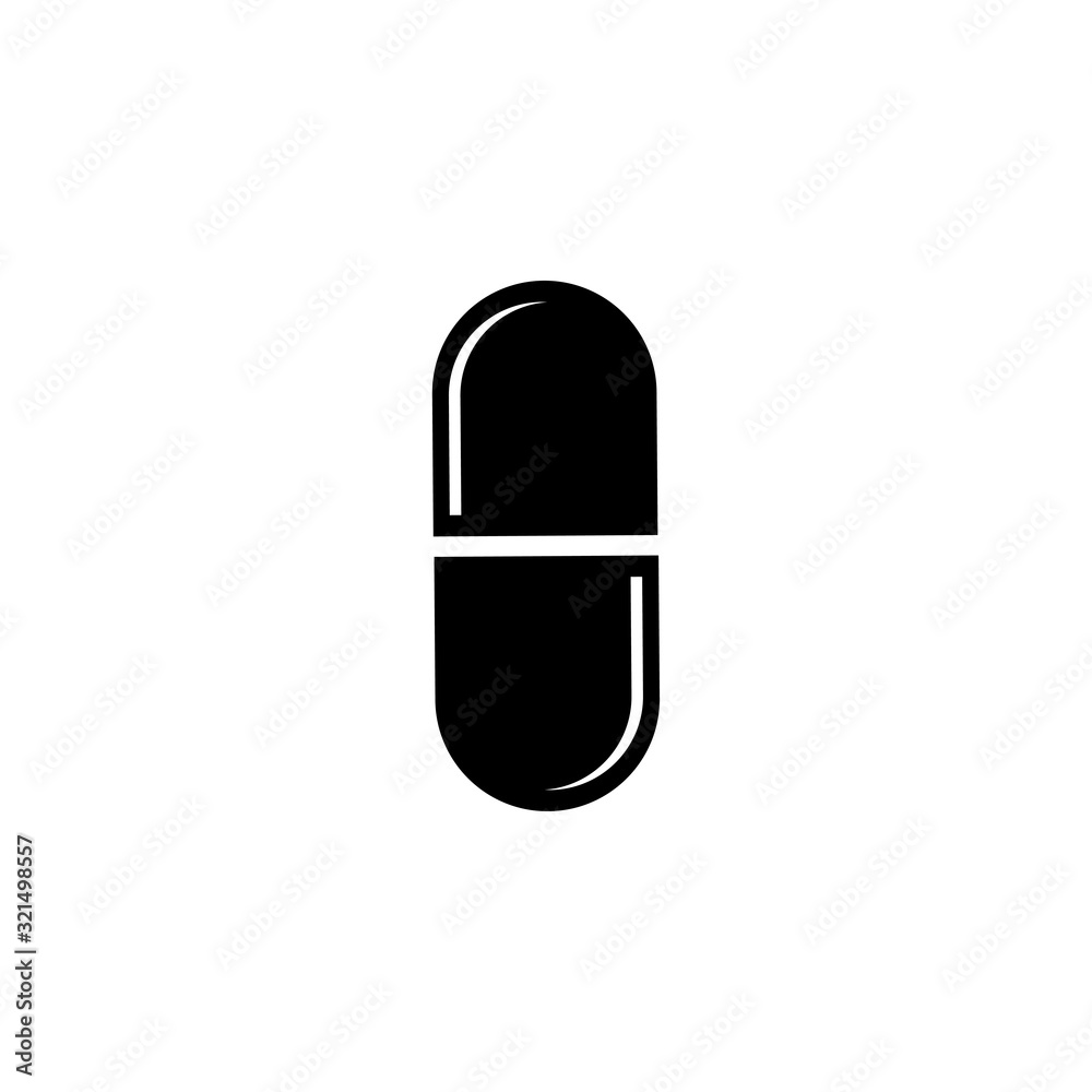 capsule icon vector design logo template EPS 10 capsule icon vector design logo template EPS 10