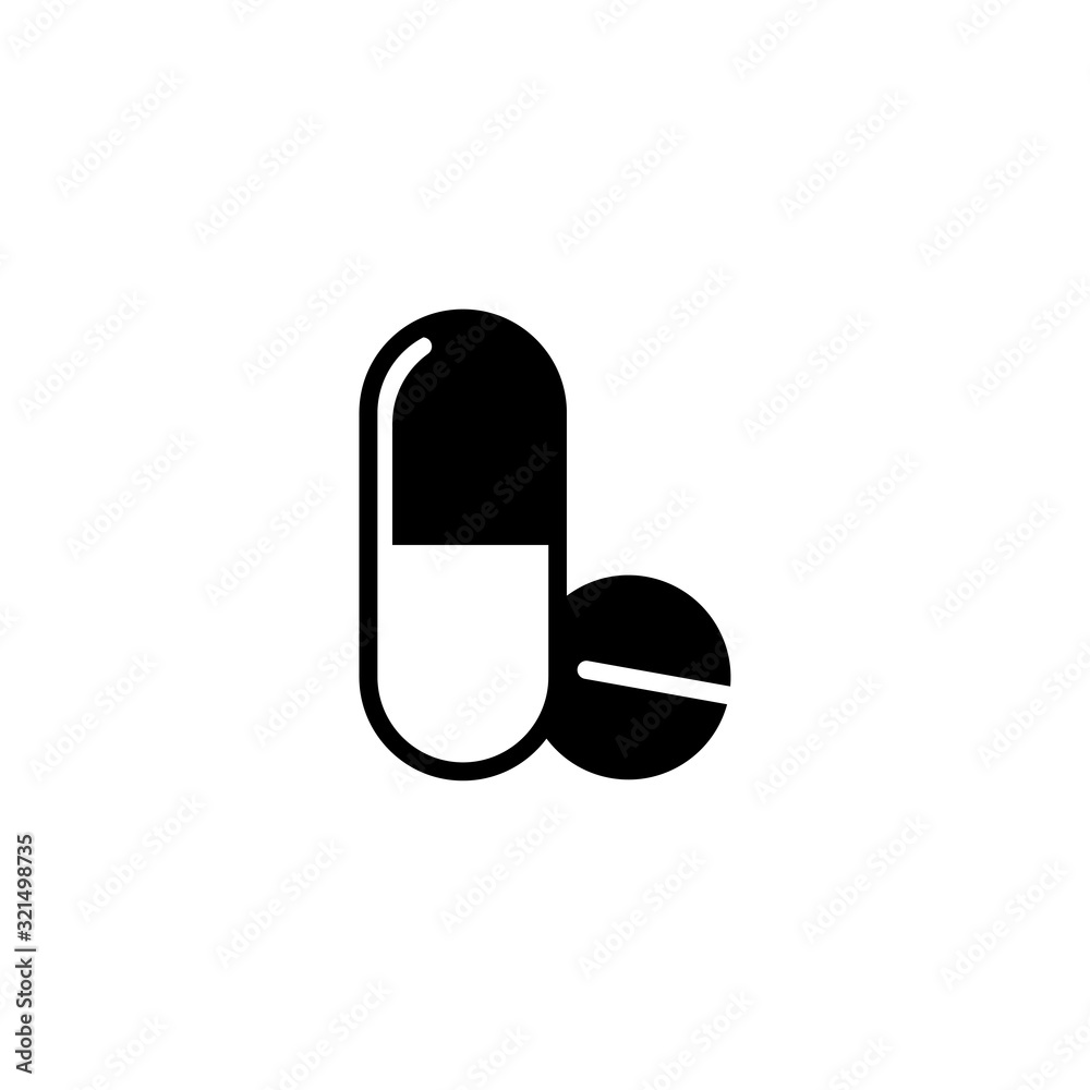 capsule icon vector design logo template EPS 10 capsule icon vector design logo template EPS 10