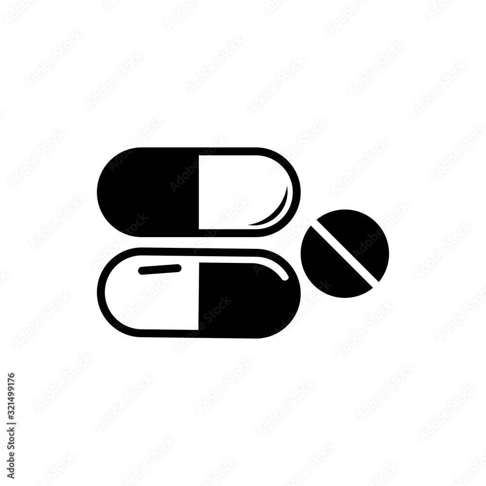 capsule icon vector design logo template EPS 10 capsule icon vector design logo template EPS 10