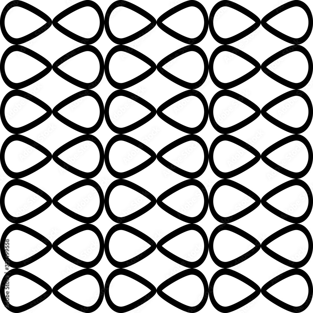 Fototapeta premium Simple ornament vector patterns. Use for ceramic tiles, wallpaper, linoleum, textiles, wrapping paper, web page, kids, postcard. Background or wallpaper black and white colours