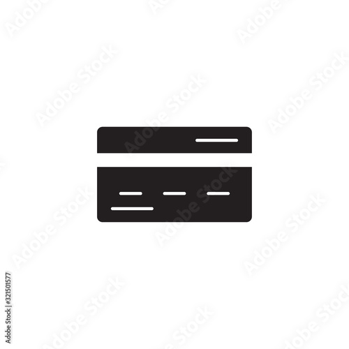 credit card icon vector design logo template EPS 10