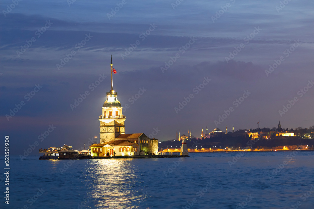 Maiden's Tower in istanbul, Kiz kulesi	