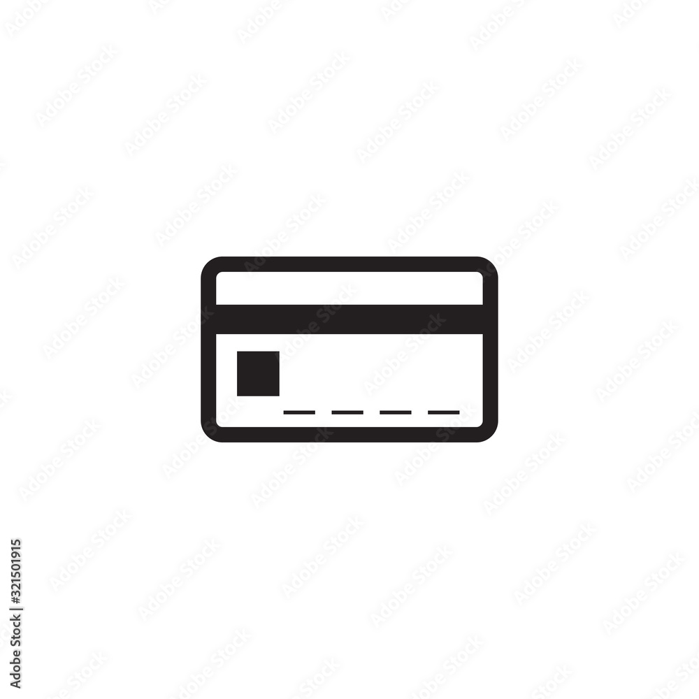 credit card icon vector design logo template EPS 10 credit card icon vector design logo template EPS 10